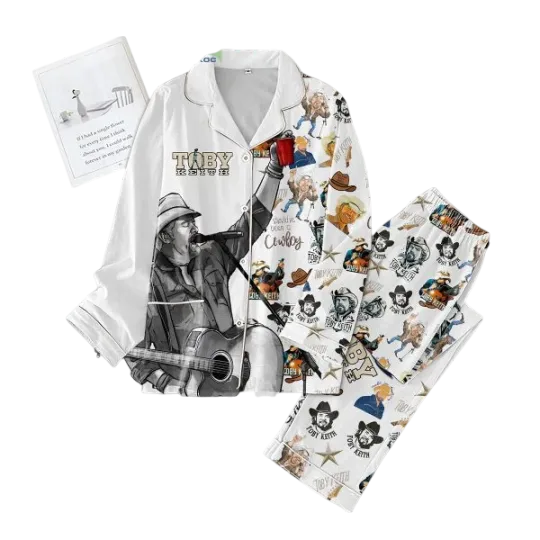 Toby Keith True Legend Country Music Pajamas Set