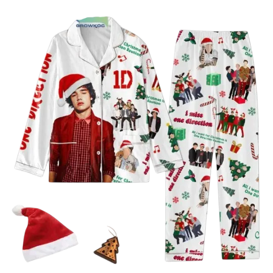 One Direction I Miss Liam Payne In Christmas Pajamas Set