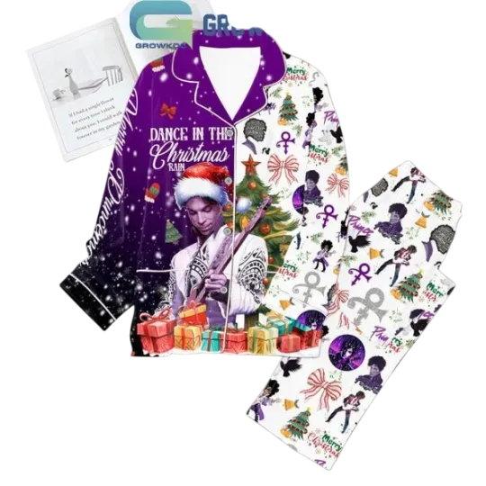 Discover Prince Dance In The Christmas Rain Polyester Pajamas Set