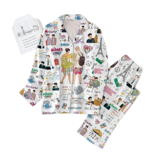 Discover Heartstopper Nick Nelson Why Are We Like This Pajamas Set