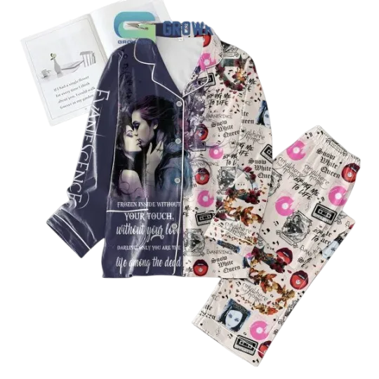 Discover Evanescence Bring Me To Life Anywhere But Home Pajamas Set