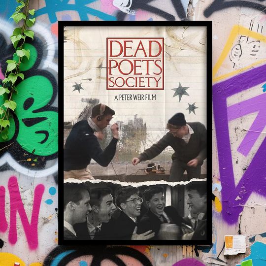 Discover Dead Poets Society (1989) Movie Poster - Wall Art - Classic Film Poster - Home & Living Collection