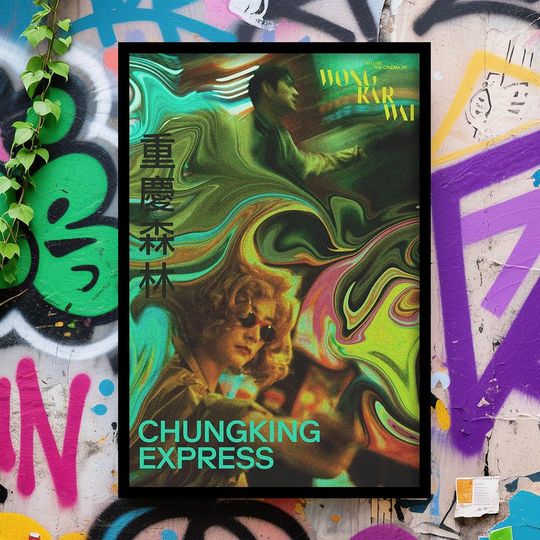 Discover Chungking Express Movie Poster - Wall Art, Classic Film Poster, Film Fan Collectible