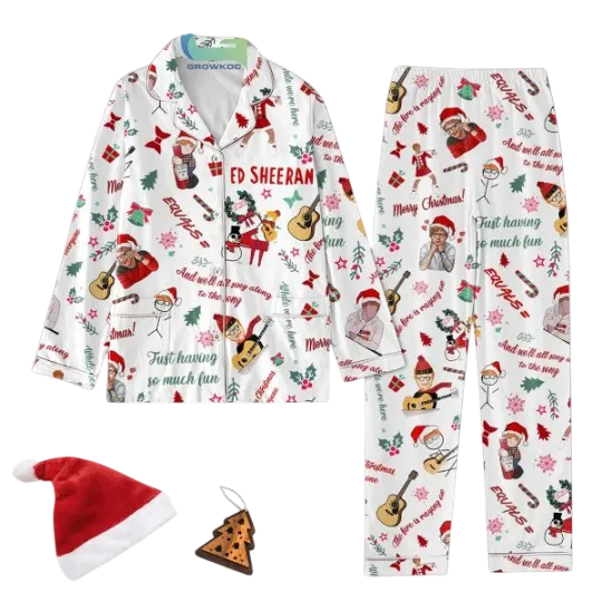 Discover Ed Shee All We’ll All Sing Along To The Song Pajamas Set