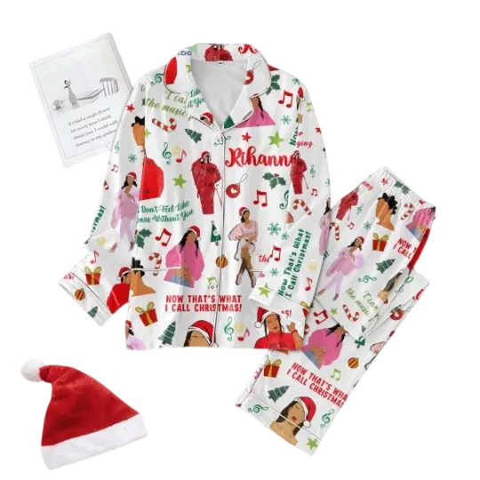 Discover Rihanna Now That’s What I Call Christmas Pajamas Set