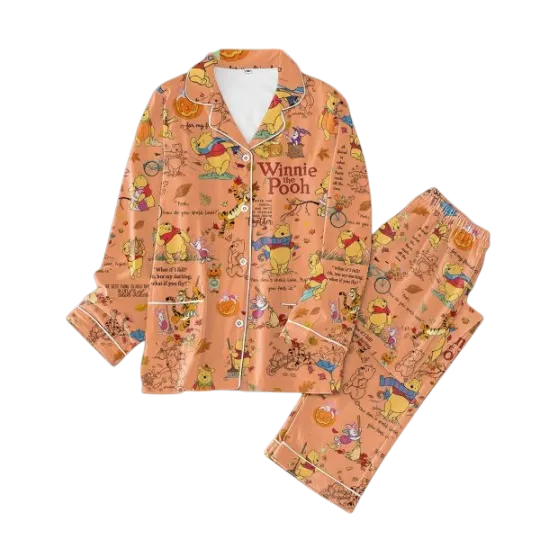 Discover Winnie The Pooh The Most Beautiful Time Of The Years Pajamas Set