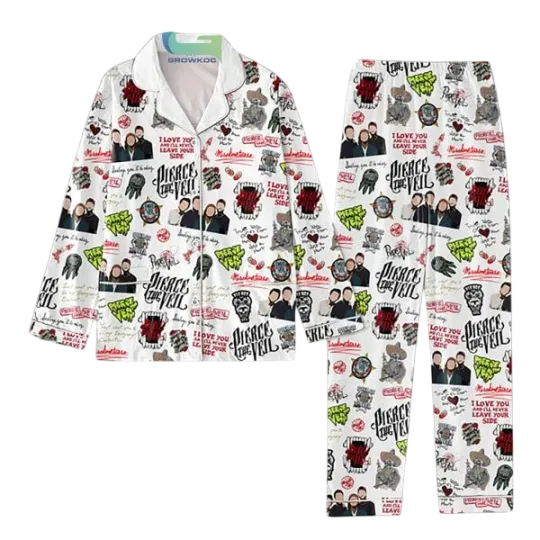 Discover Pierce The Veil I Love You Pajamas Set for Adults