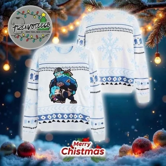 League Of Legends Arcane Family Reunion Holiday Gift For Fans Ugly Christmas Sweater