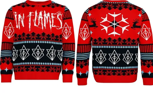 Discover Holiday Sweater Christmas In Flames Ugly Red Sweater Men Women