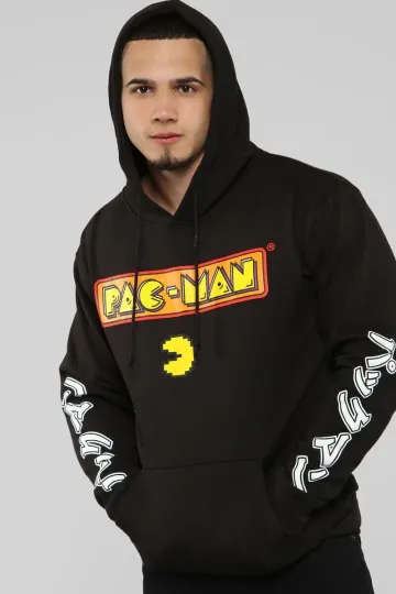 Discover Pac-Man Kanji Hoodie 3D