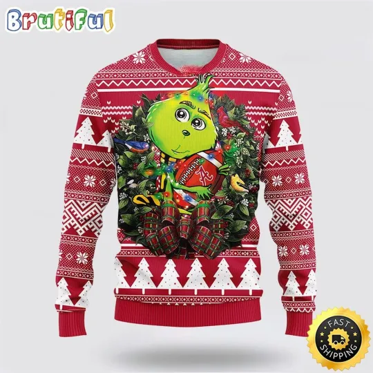 Discover Albm Crimson Tide Fan Ugly Sweater  funny character Hug Inspired Christmas Knit