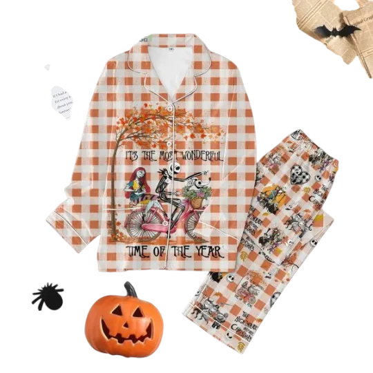 Discover Jack Skellington The Nightmare Before Christmas Pajamas Set for Adults