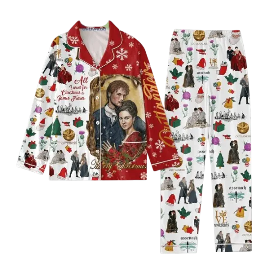 Discover Outlander All I Want For Christmas Is Jamie Fraser Pajamas Set