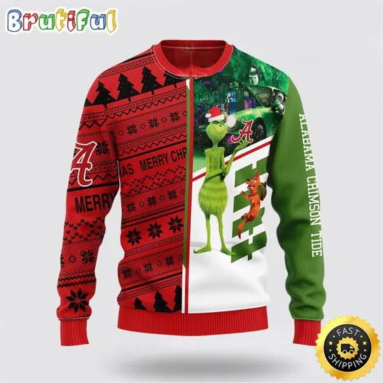 Discover Bama Inspired Ugly Sweater Cartoon funny character & Scooby-Doo Christmas Fan Design