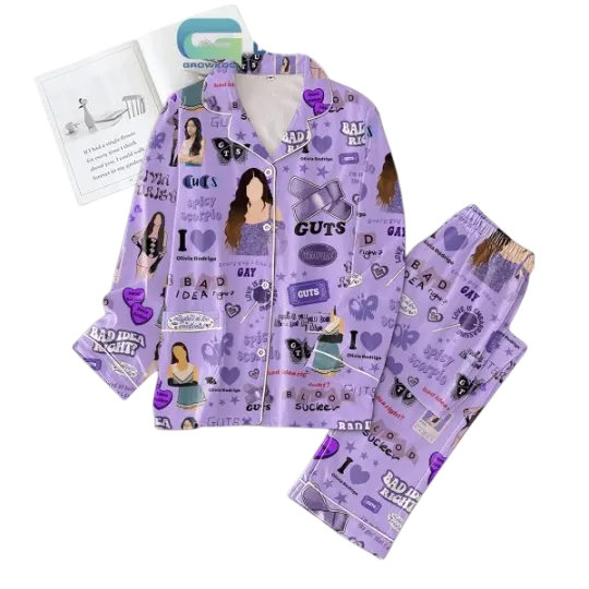 Olivia Rodrigo Spicy Scorpio Pajamas Set for Adults