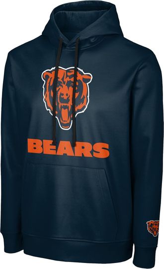 Discover FOCO Men's Official Logo Wordmark 3D Hoodie Polyester Pullover Sweatshirt