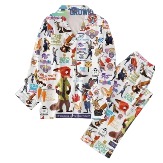 Discover Zootopia She Needed A Hero So That's What She Became Pajamas Set