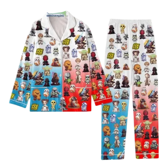 Discover Star Wars May The Force Be With You Adult Pajamas Set