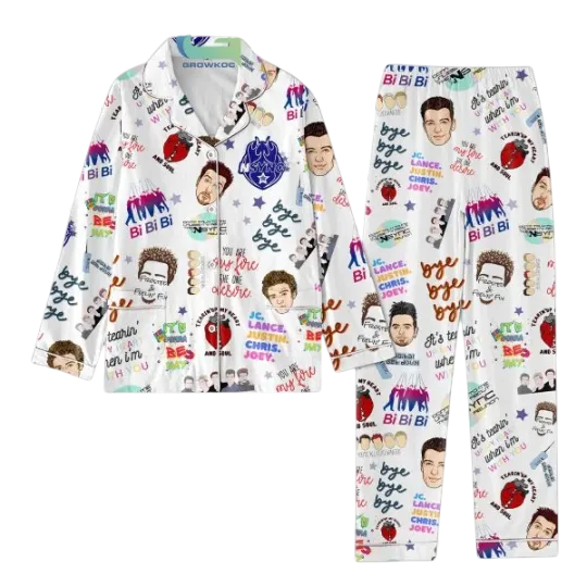 NSYNC Bye Bye Bye Pajamas Set for Adults