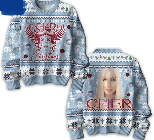 Discover Merry Christmas CHER Ugly Sweater