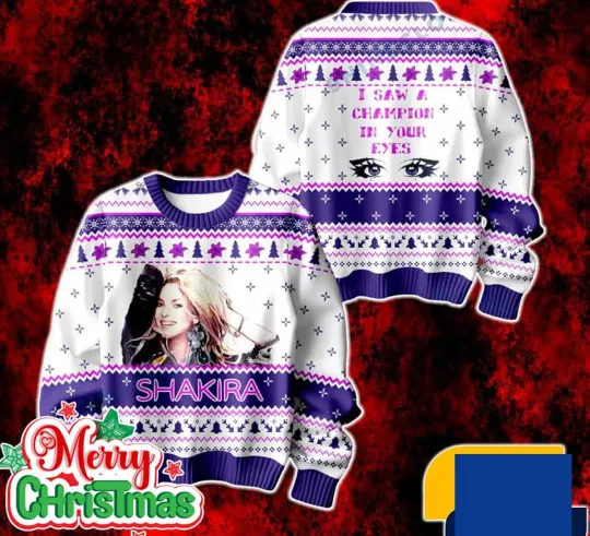 Discover SHAKIRA Ugly Christmas Sweater
