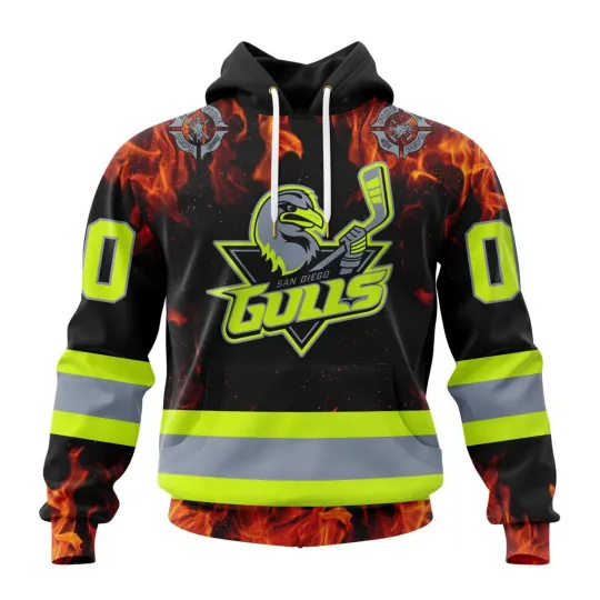 San Diego Gulls Firefighters Hoodie Christmas Fan Gear