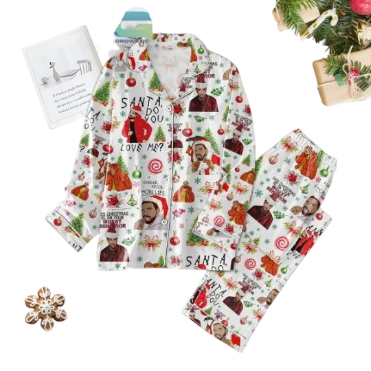 Discover Drake This Christmas Be On Your Worst Behavior Pajamas Set