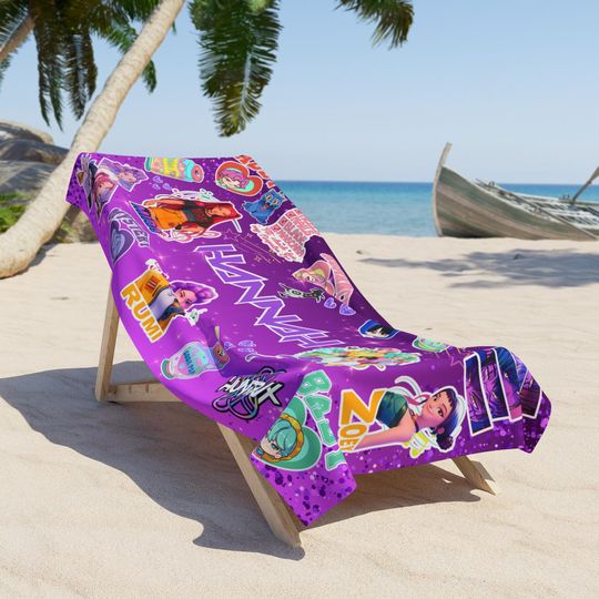 Discover Personalized Beach Towel with Anime and KPop Designs