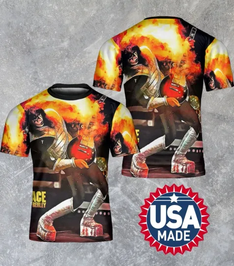 Discover Ace Frehley Gift For Fan 3D T-shirt