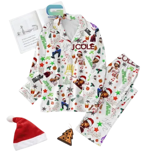 Discover J Cole It Is Cole Outside Christmas Pajamas Set for Adults