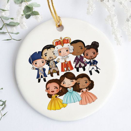 Discover Alexander Hamilton Christmas Ornament: Musical Ceramic Ornament