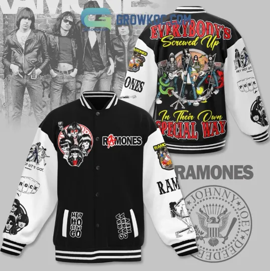 Discover Ramones Their Own Special Way Baseball Jacket