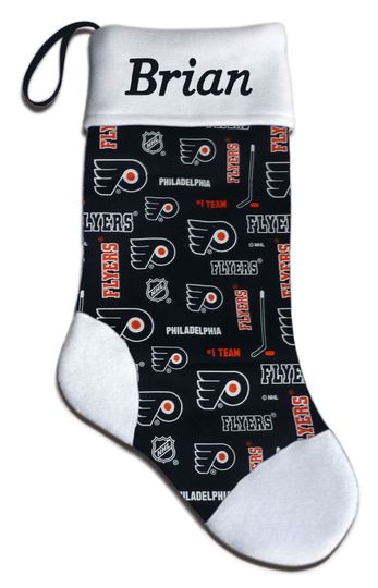 Discover NEW Personalized NHL Philadelphia Flyers Hockey Christmas Stocking Gift