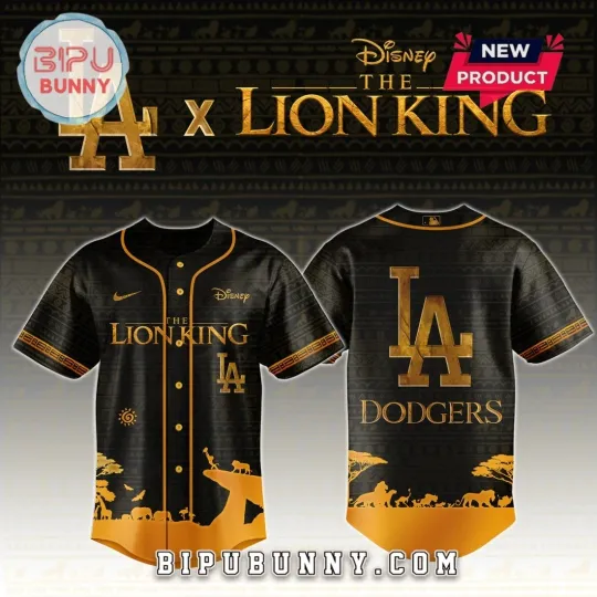 Discover Dodgers x The Lion King Exclusive Baseball Jersey