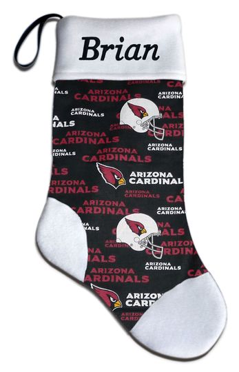Discover Personalized football Arizonna Football Christmas Stocking Holiday Gift