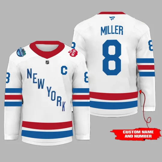 Personalized New York Rangers Winter Classic 2026 Hockey Shirt Men's Fan Gear