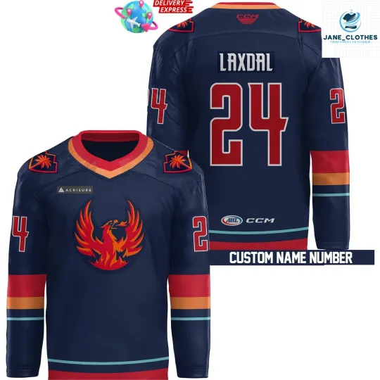 Discover [Youth Size] Personalized Coachellla Valley Firebirds Hockey Shirt 2025 Fan Gear