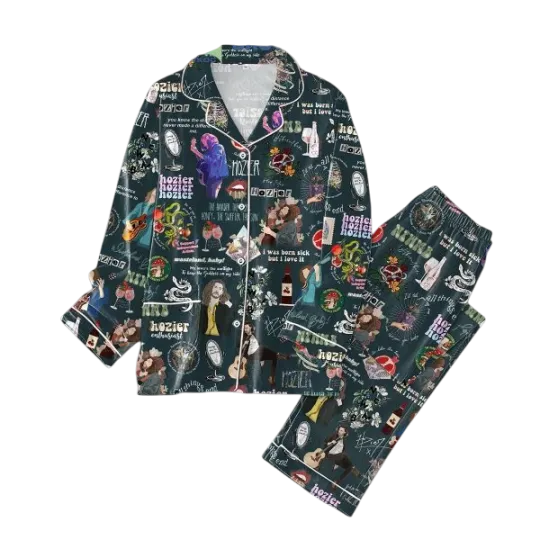 Hozier I Was Born Sick But I Love It Pajamas Set