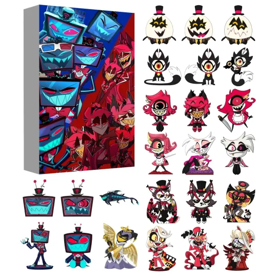 Discover Hazbin Hotel Advent Calendar 2025 24 Days Countdown With 24 Uniquely Collections