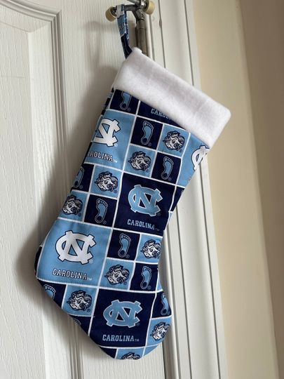 Discover UNC Christmas Stocking Ready to Personalize