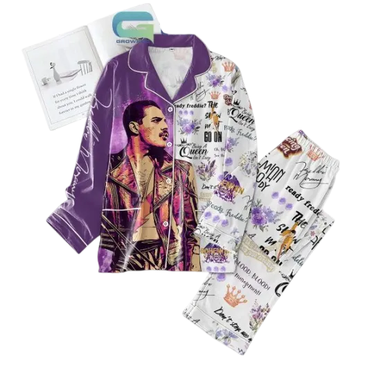 Discover Freddie Mercury Nohemian Rhapsody Pajamas Set