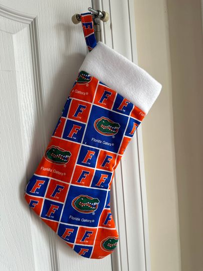 Discover University of Florida Gators Christmas Stocking Handmade
