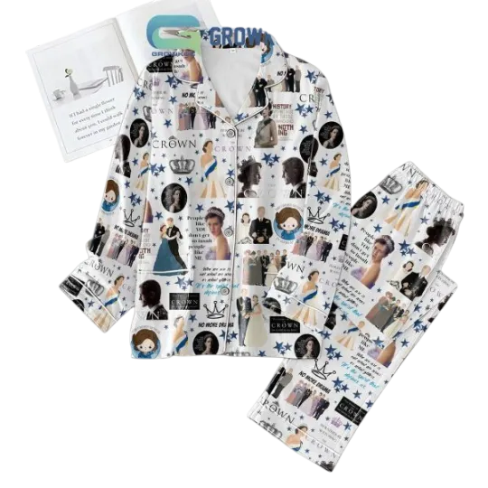 Discover Rather Be Watching The Crown Pajamas Set for Adults