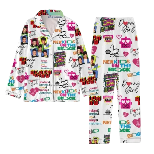Discover NK on The Block Fan Pajamas Set