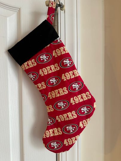 San Francisco 49ers Christmas Stockings Handmade