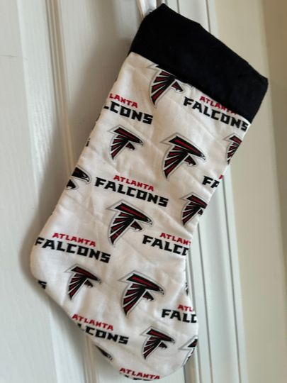 Atlanta Falcons Christmas Stocking Handmade