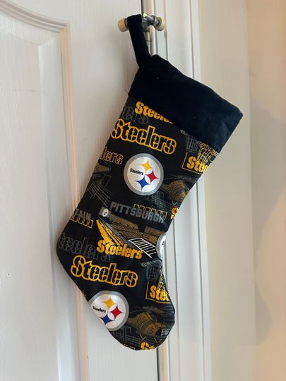 Discover Pittsburgh Ready to Personalize Handmade Christmas Stocking
