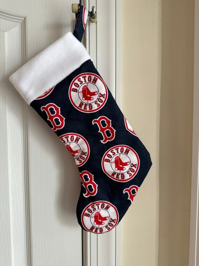 Discover Boston RS Christmas Stocking Handmade