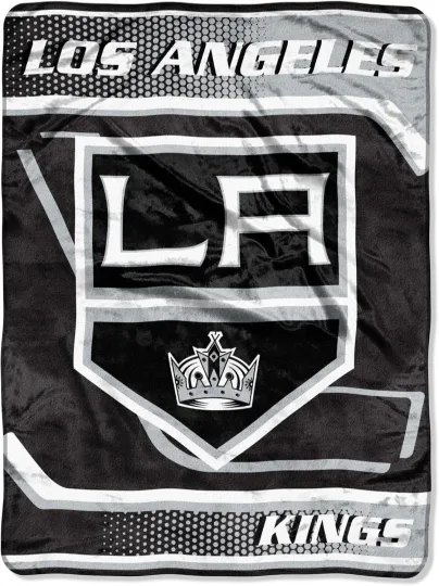 Discover Los Angeles Kings Plush Blanket, 60”x80” - Warm & Soft NHL Blanket
