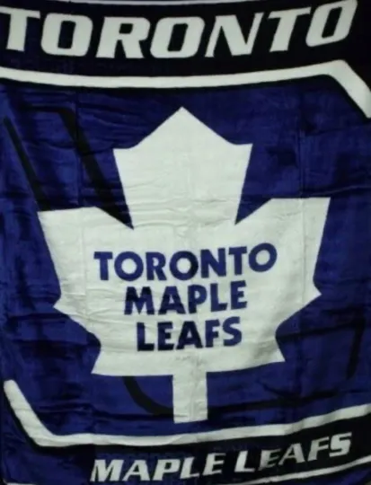 Discover Toronto Maple Leafs  Plush Blanket, 60”x80” - Warm & Soft NHL Blanket